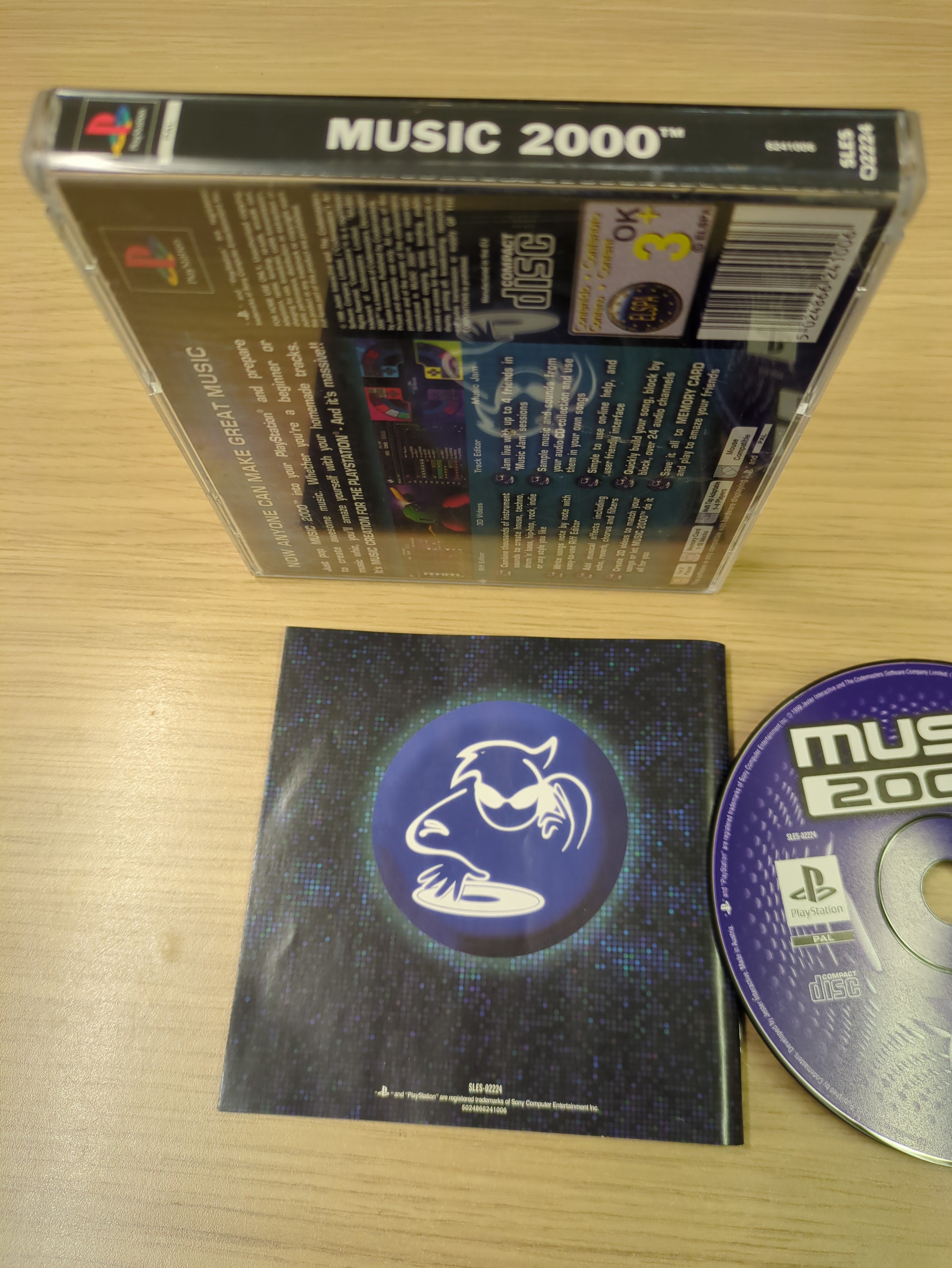 Music 2000 Sony PS1 game Music 2000 Sony PS1 game